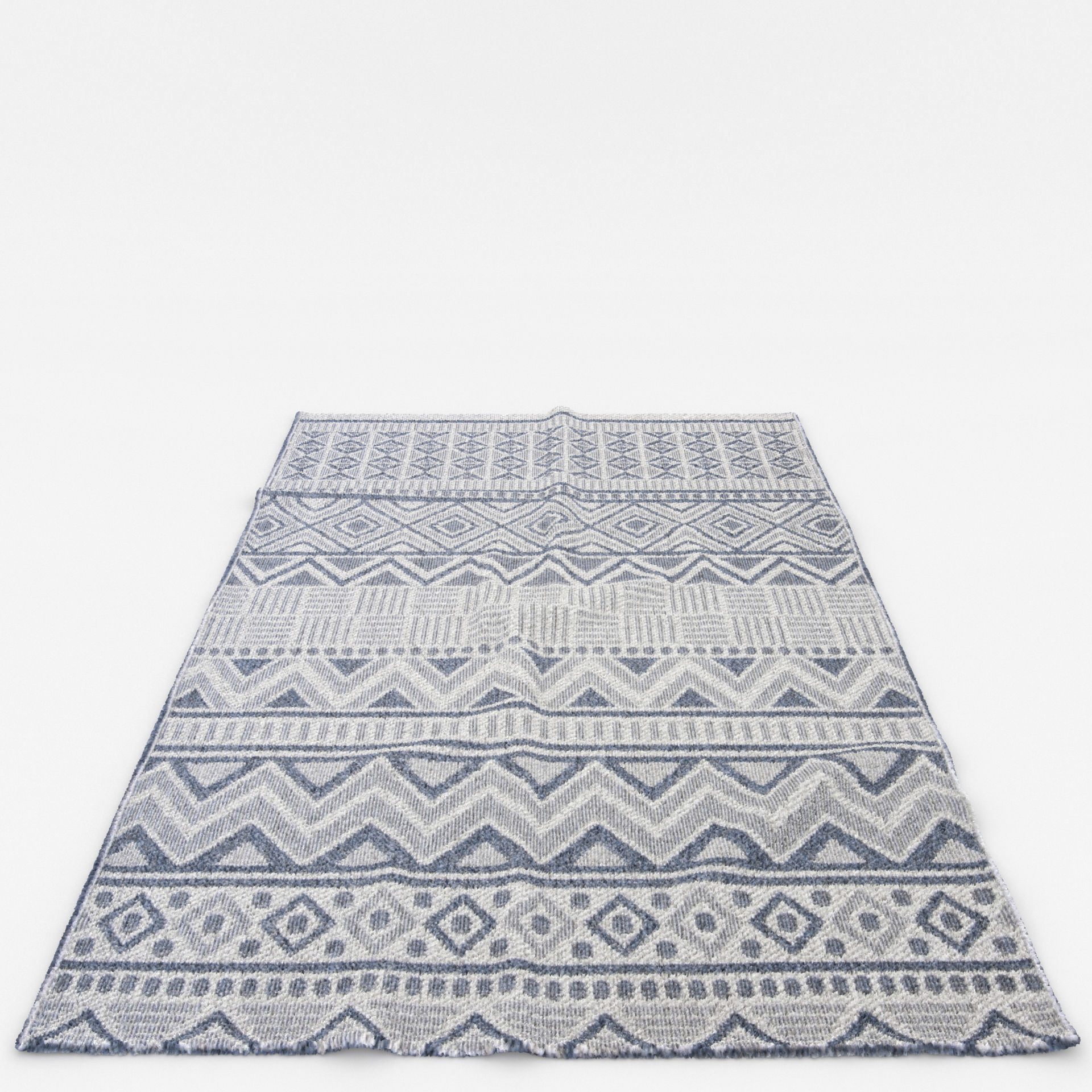 Rugs No 372 Low-poly 3D model_6