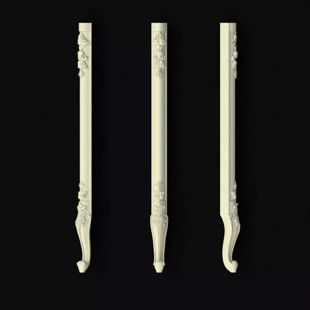 leg High quality 3d models for processing on a cnc machine  3D model_0