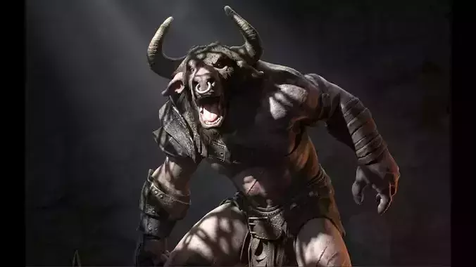 Armored Minotaur
