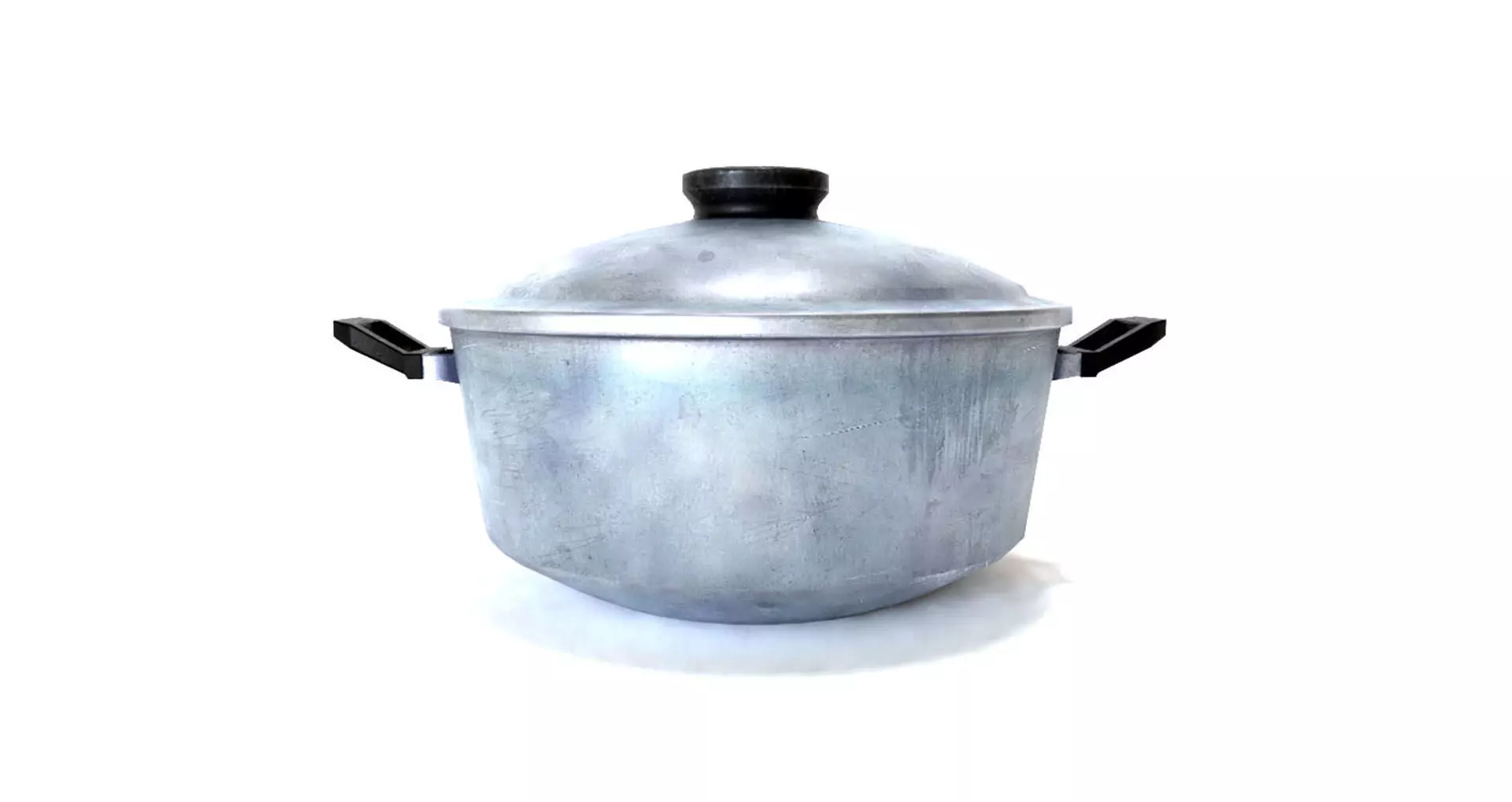 Cooking Pot Low-poly 3D model