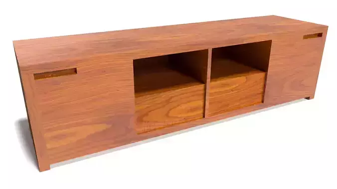 Mini Table Low-poly 3D model