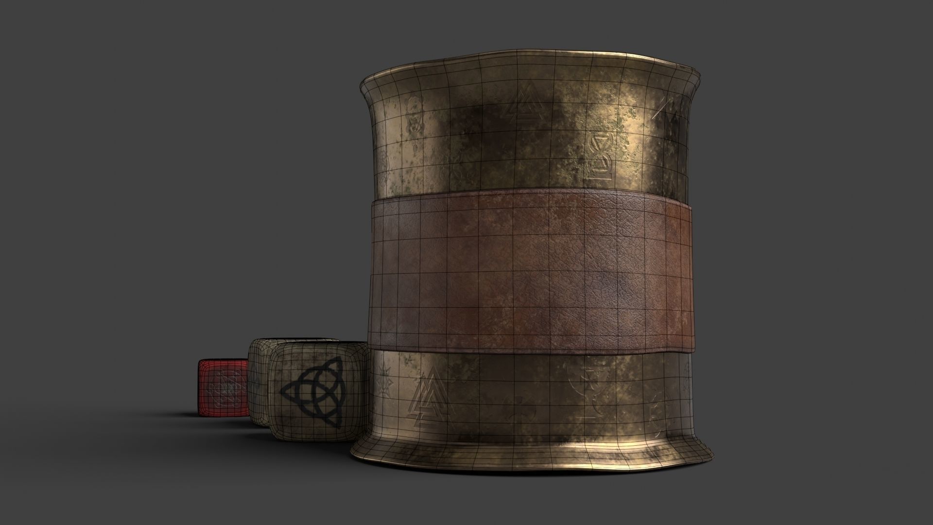 Dice of Divination 3D model_16