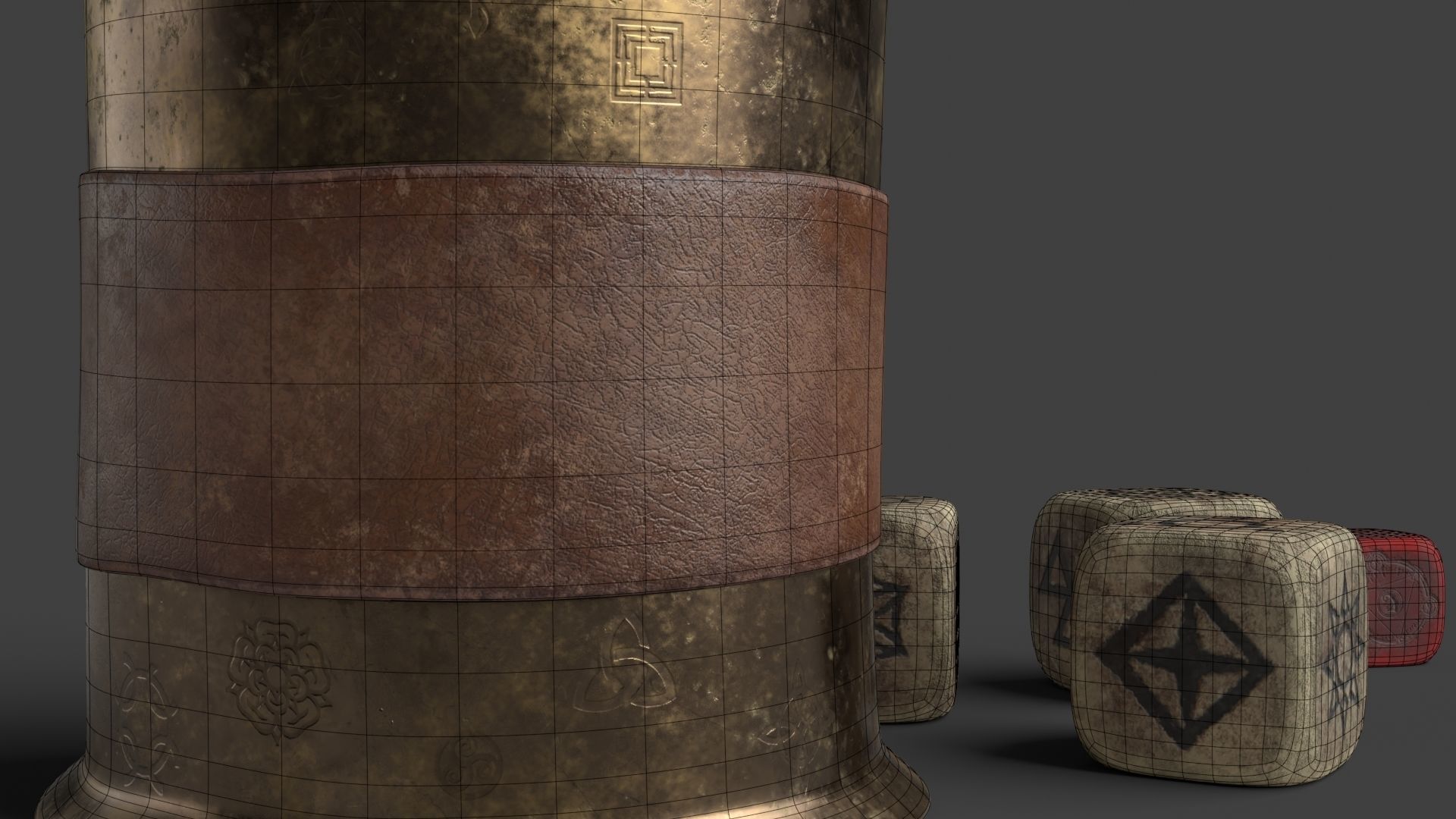 Dice of Divination 3D model_17