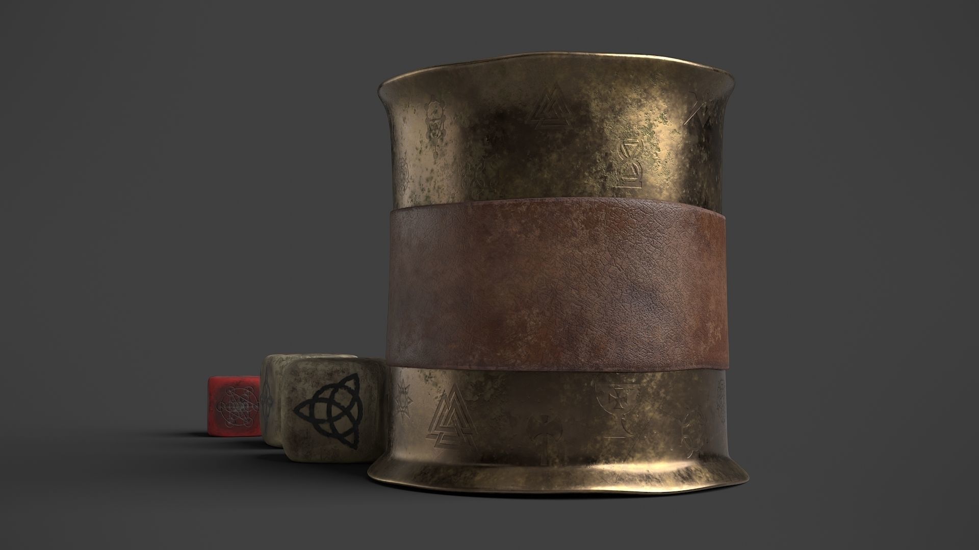 Dice of Divination 3D model_6