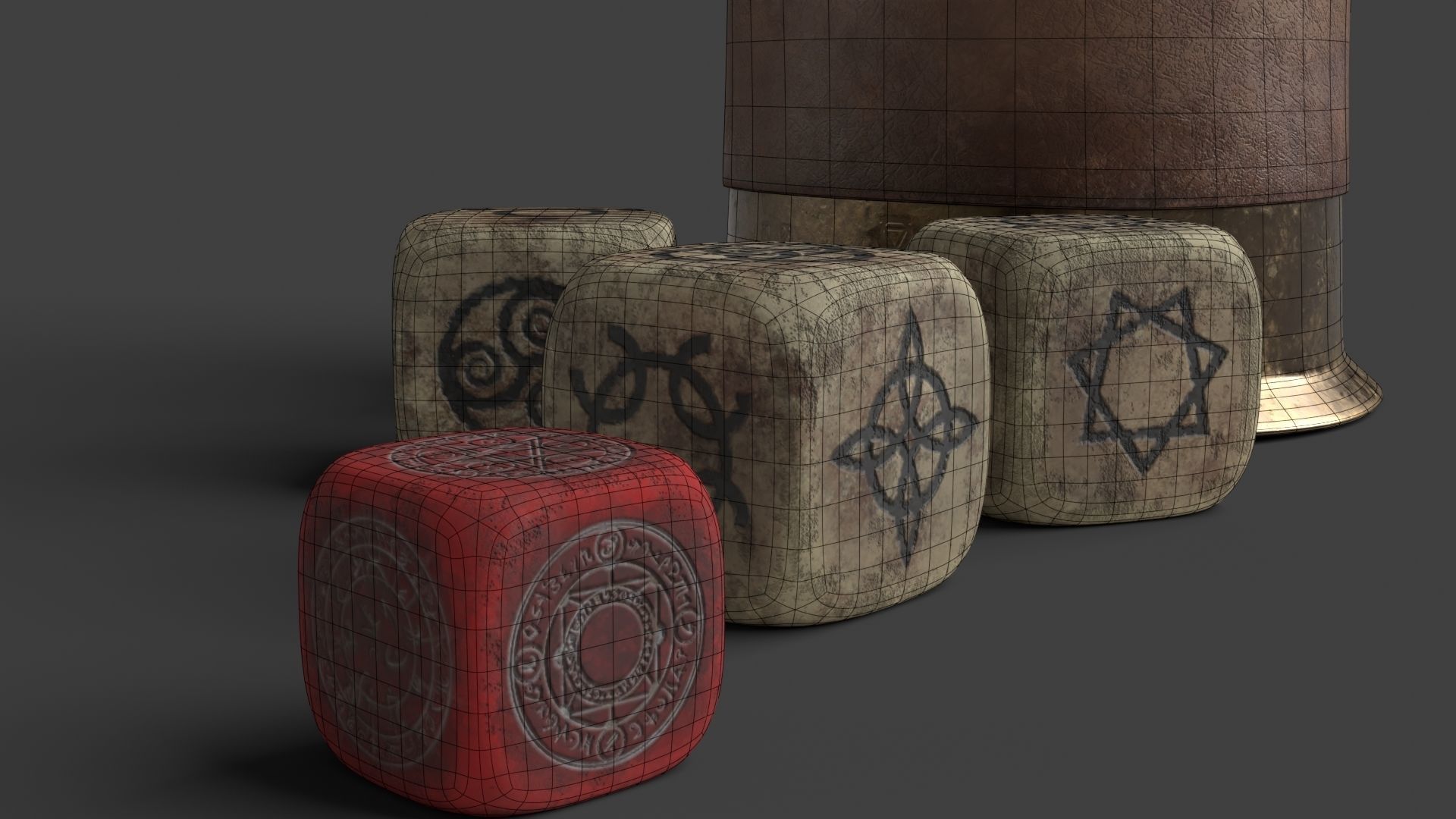 Dice of Divination 3D model_18