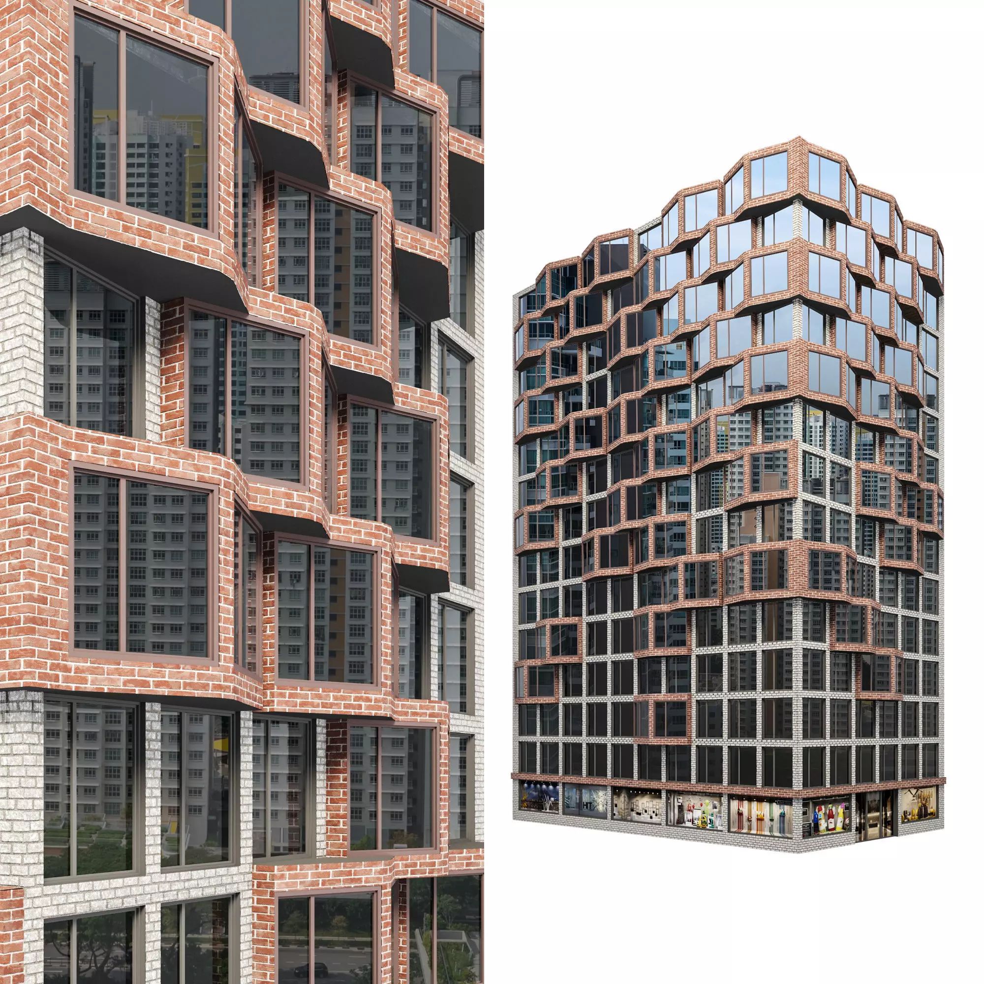 Brigade building 03 3D model_0