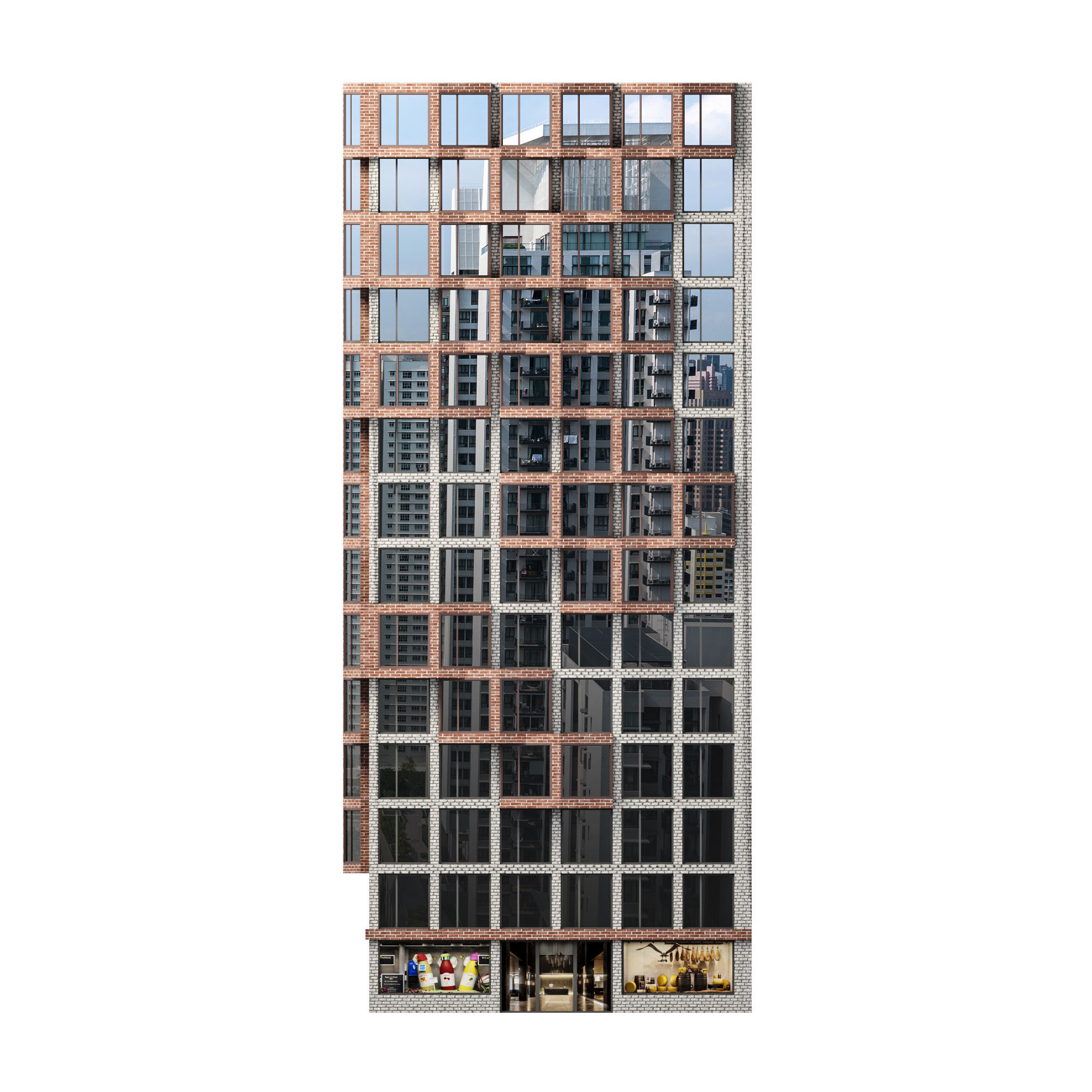 Brigade building 03 3D model_3