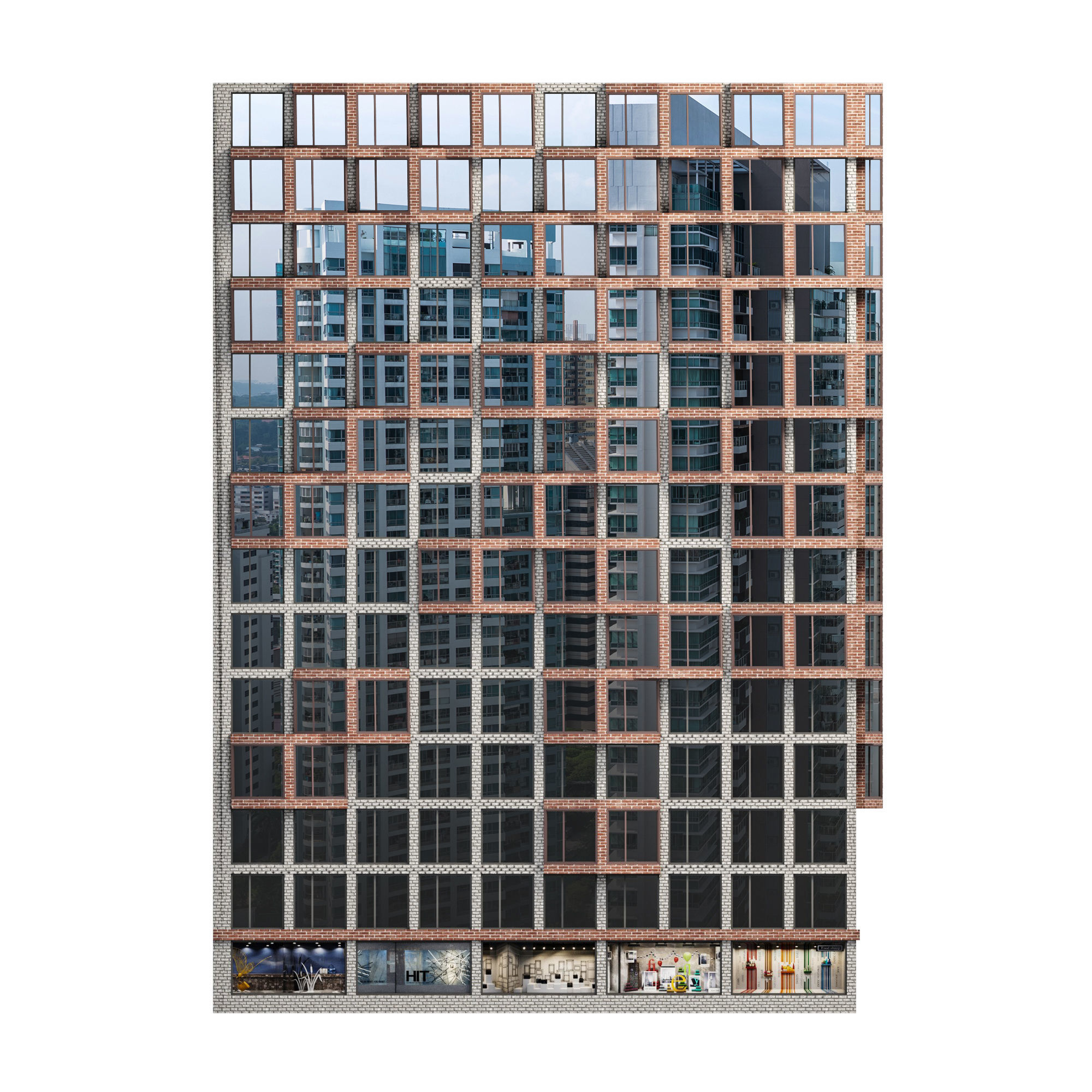 Brigade building 03 3D model_2