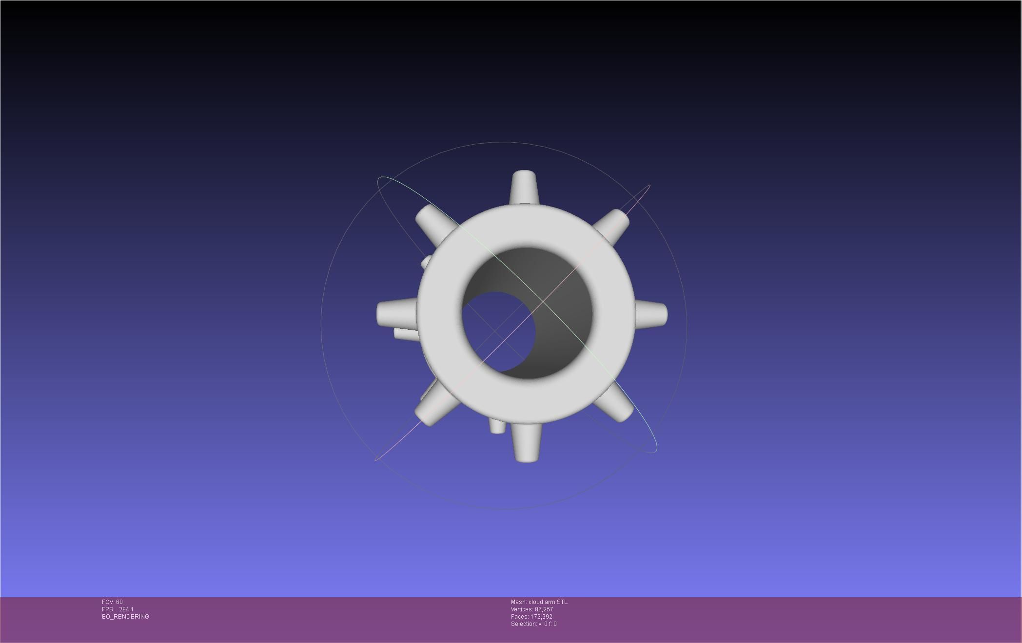 Final Fantasy 7 Cloud Arm Guard 3D print model_10