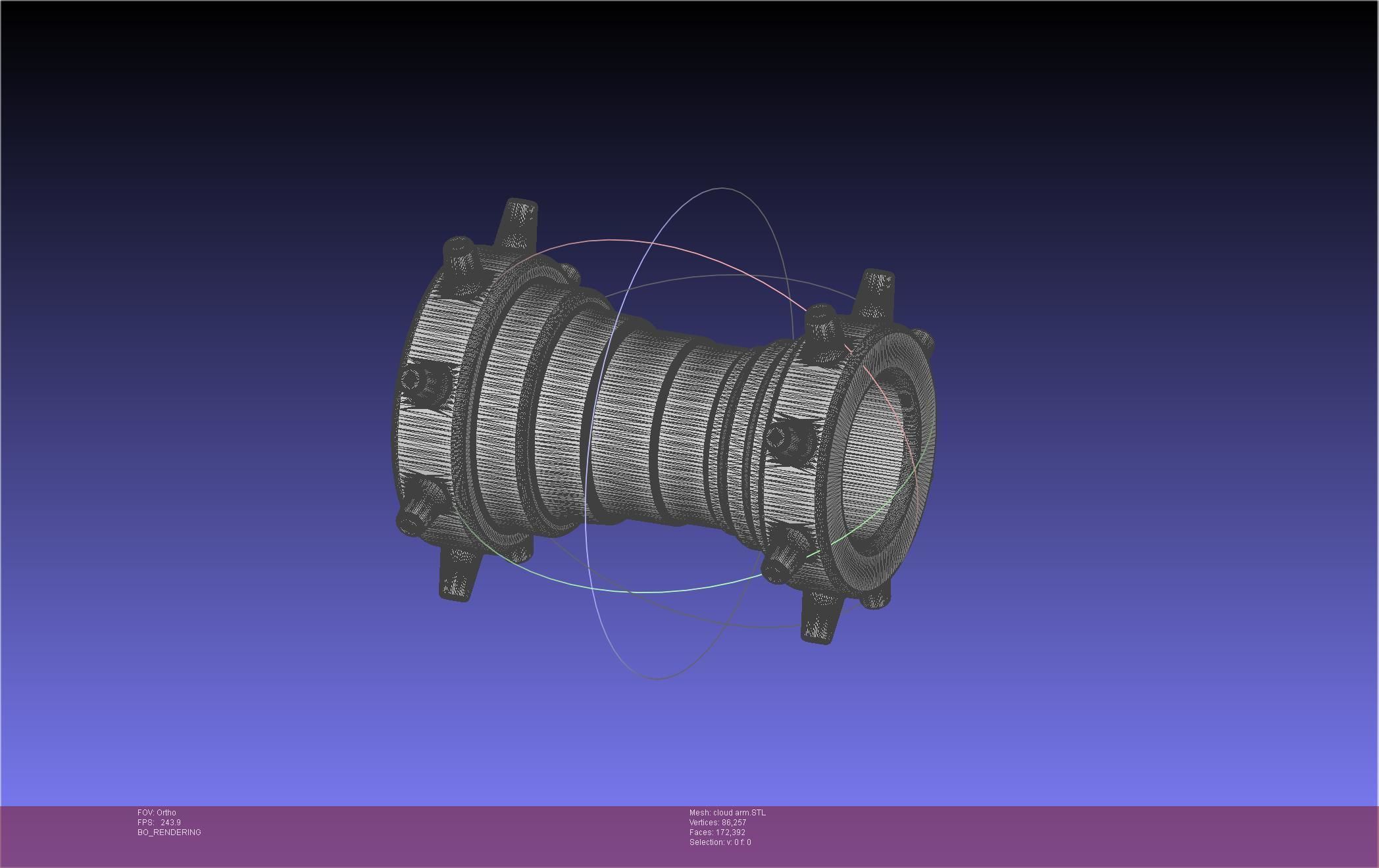 Final Fantasy 7 Cloud Arm Guard 3D print model_21