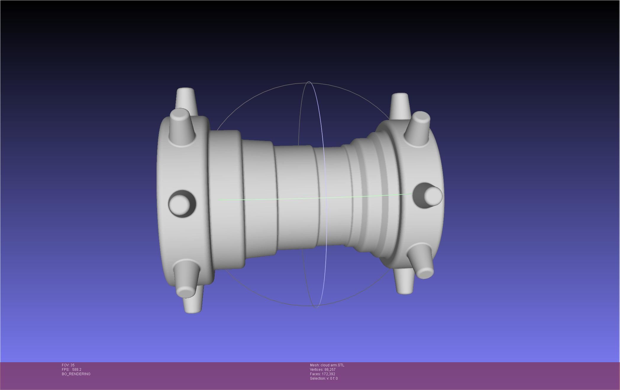 Final Fantasy 7 Cloud Arm Guard 3D print model_32