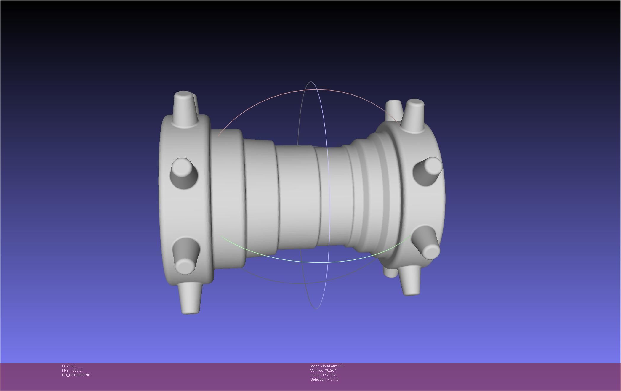 Final Fantasy 7 Cloud Arm Guard 3D print model_33