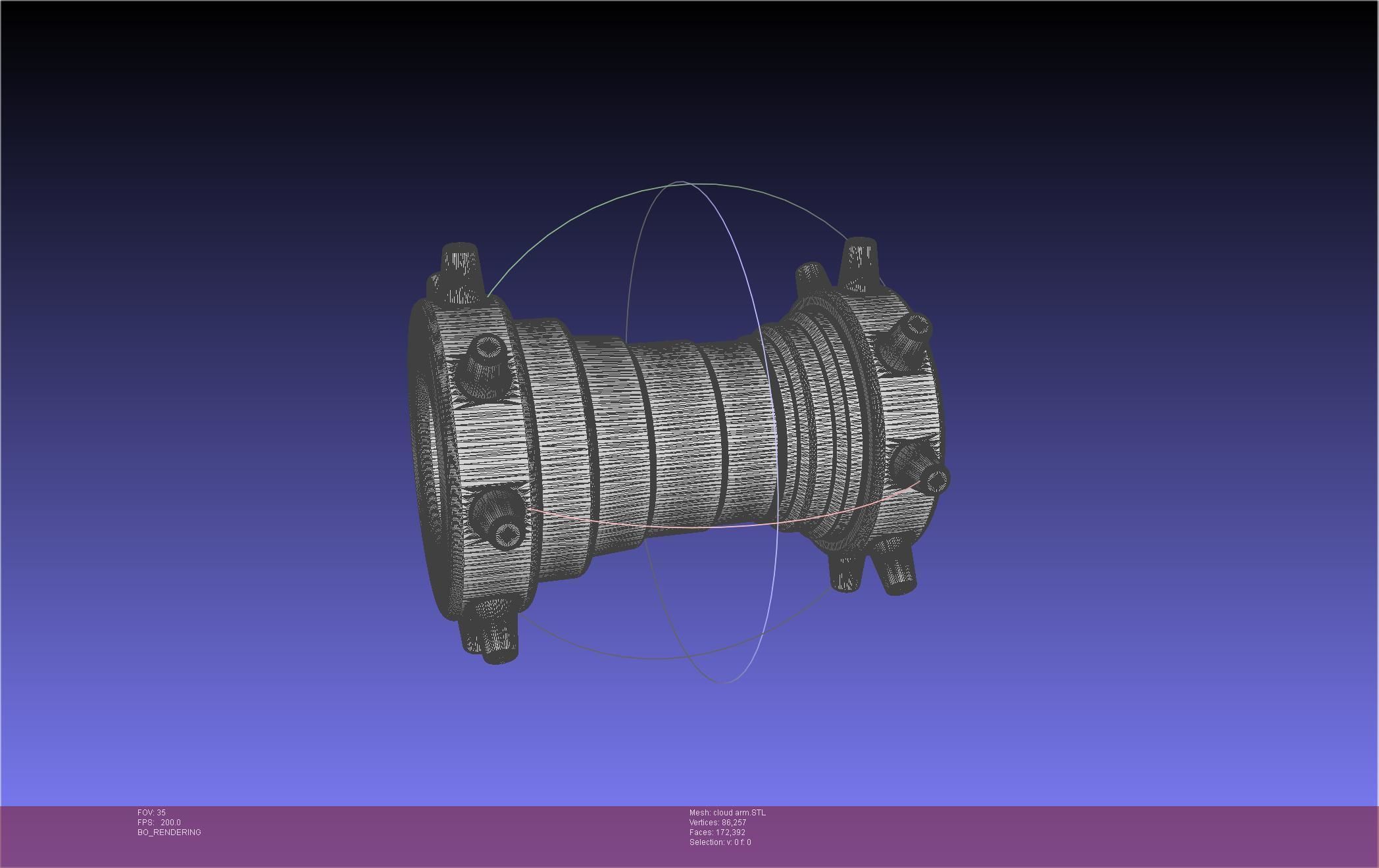Final Fantasy 7 Cloud Arm Guard 3D print model_25