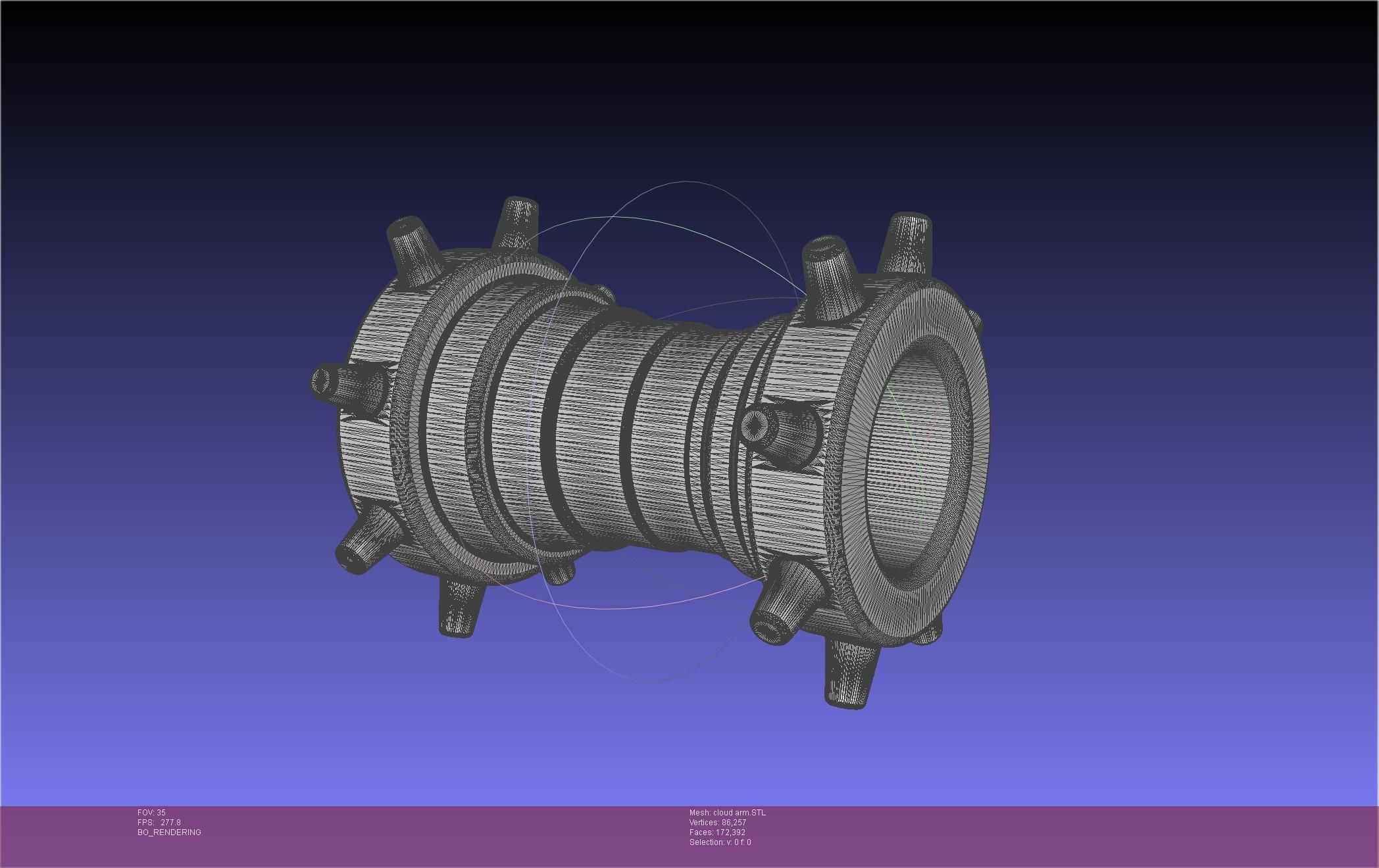 Final Fantasy 7 Cloud Arm Guard 3D print model_28