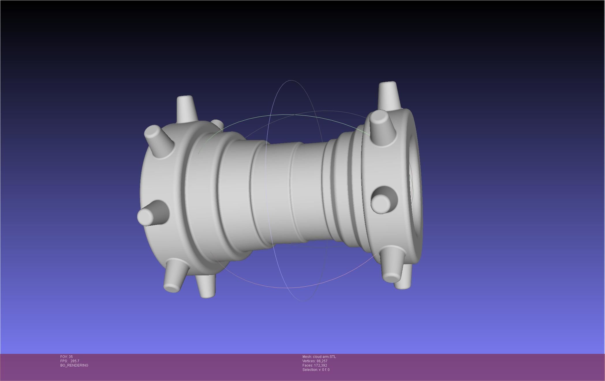 Final Fantasy 7 Cloud Arm Guard 3D print model_29