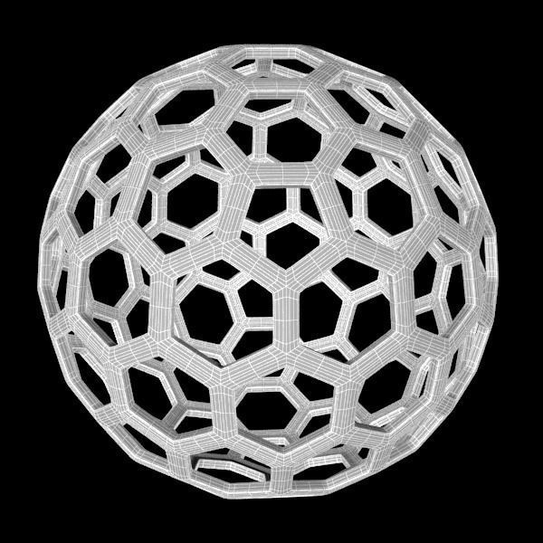 Metal Decor Sphere 3D model_15