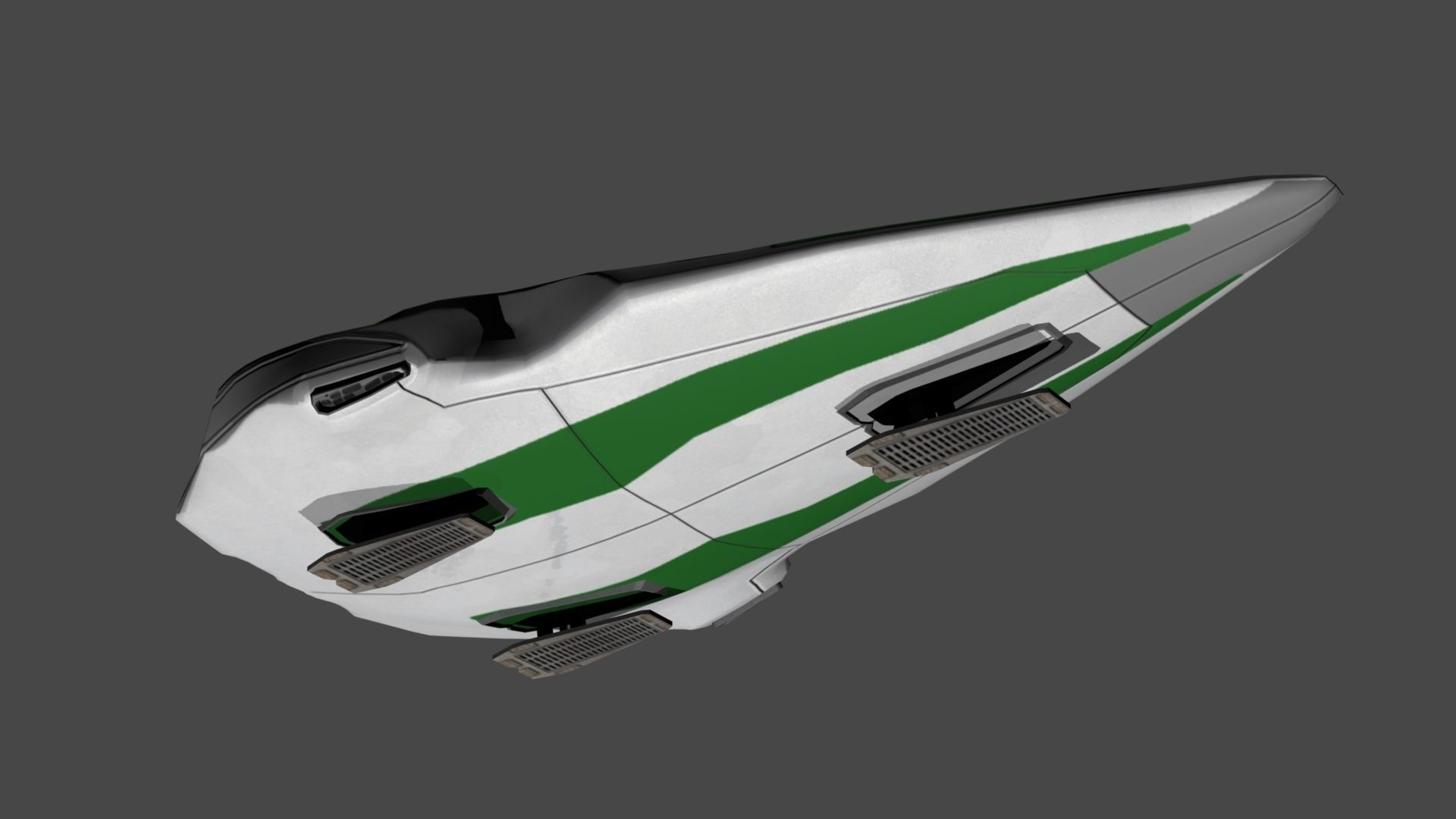 Race Craft Low-poly 3D model_6