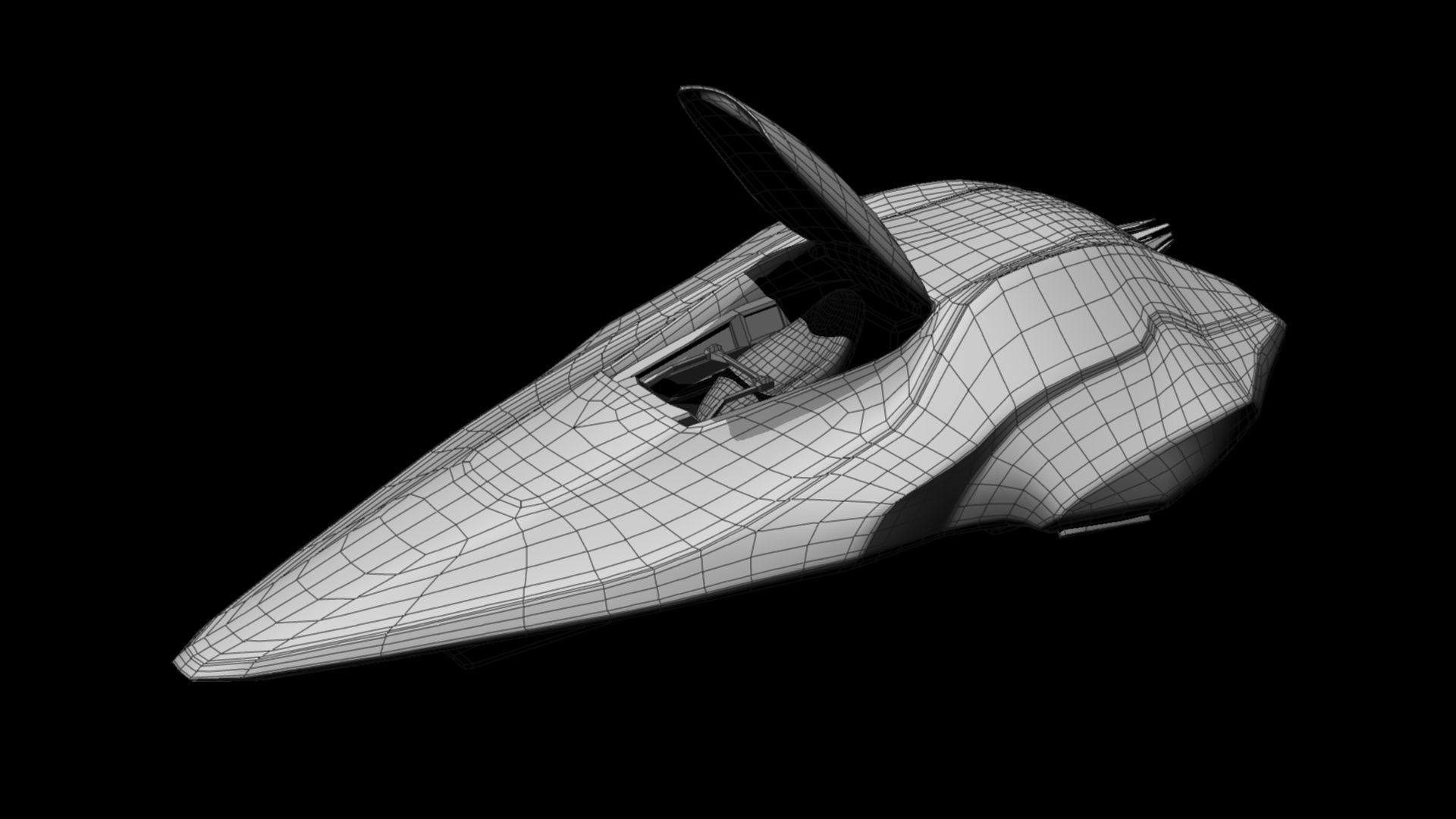 Race Craft Low-poly 3D model_10