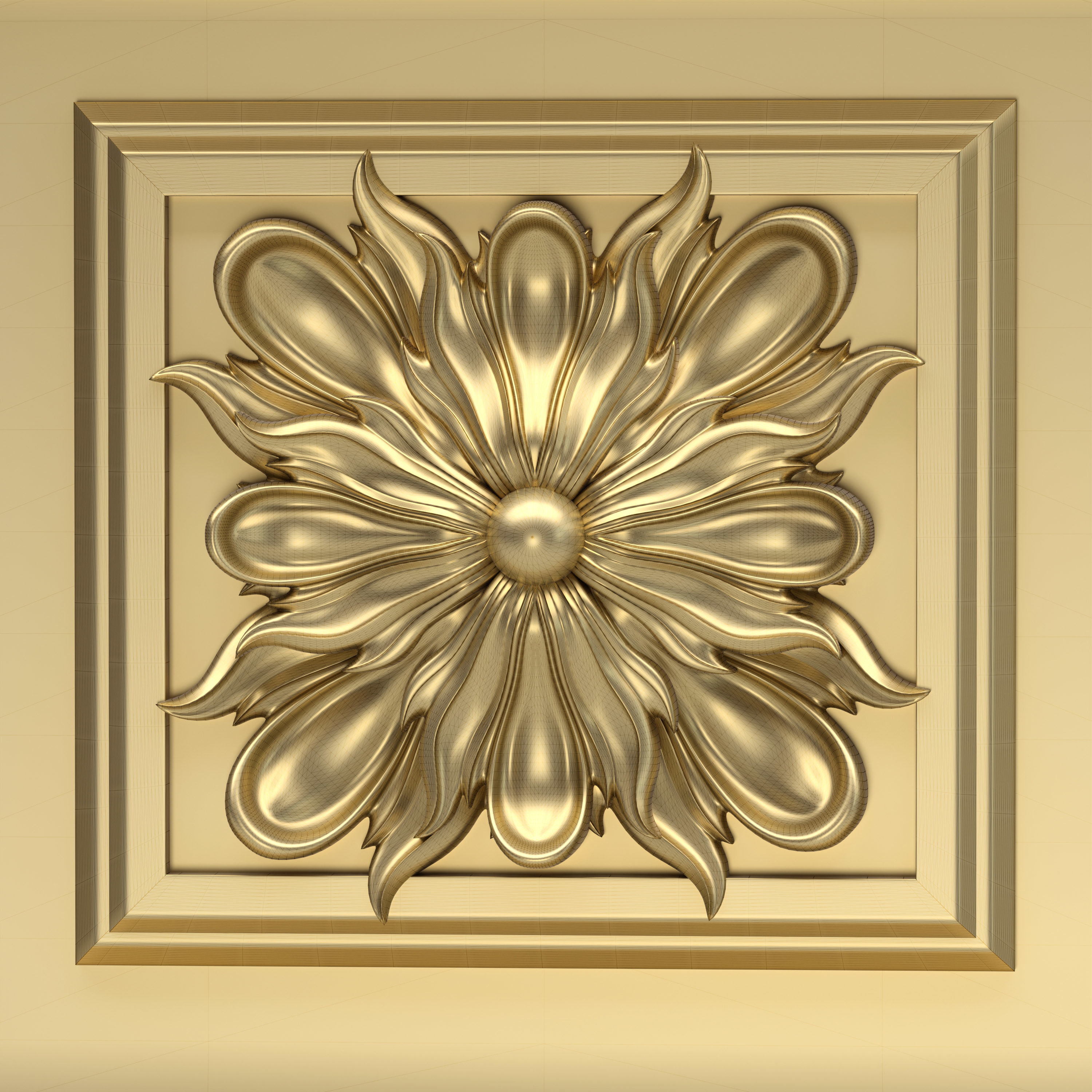 Carved Column 3D model_10