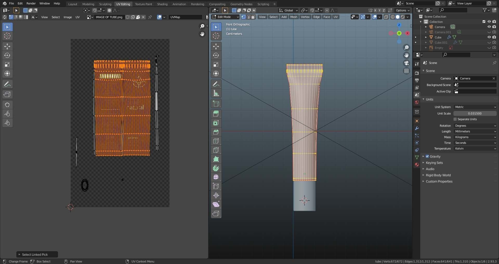 cosmetic eyeliner tube 3D model_9