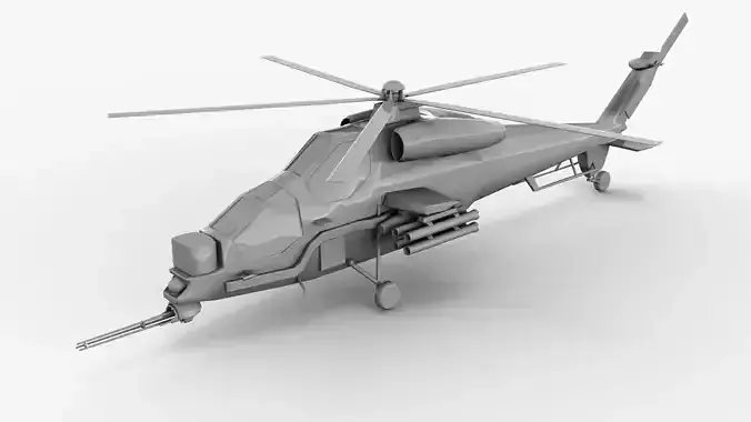 Helicopter Base Mesh Free