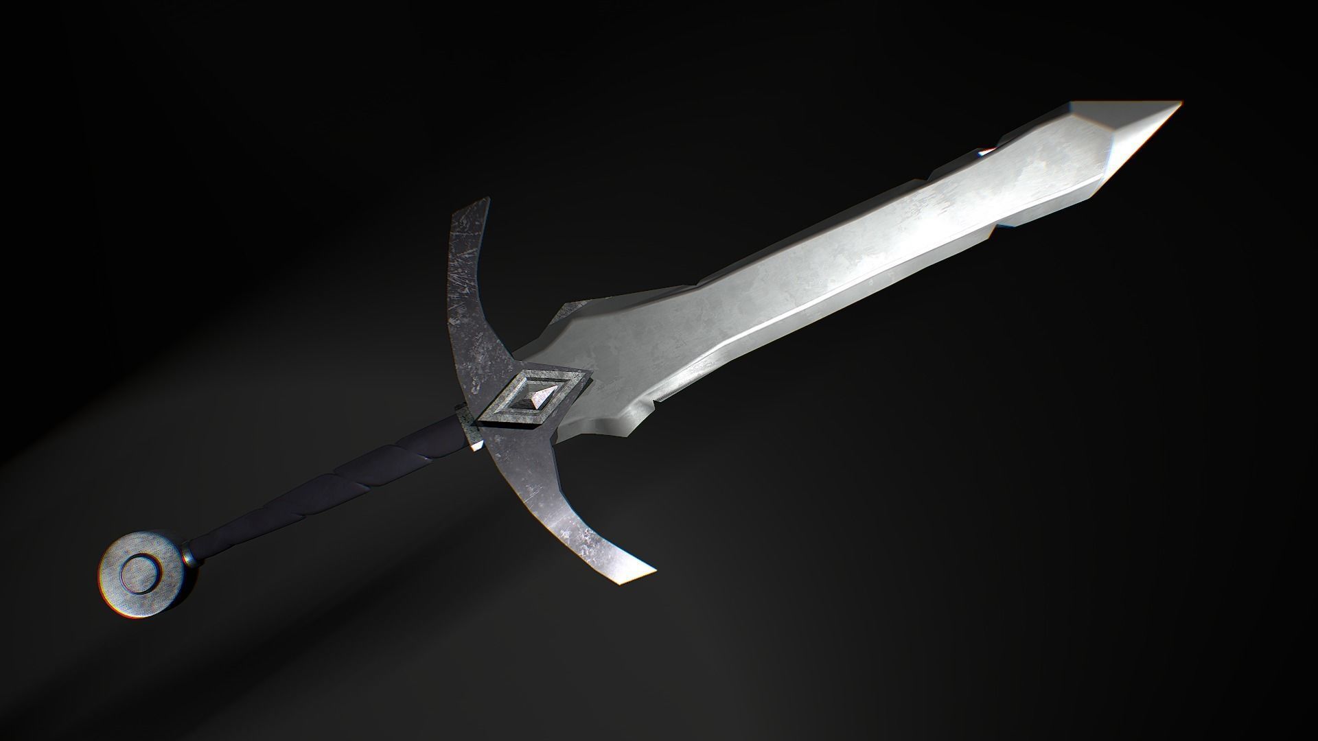 Art Blade 3D model_1