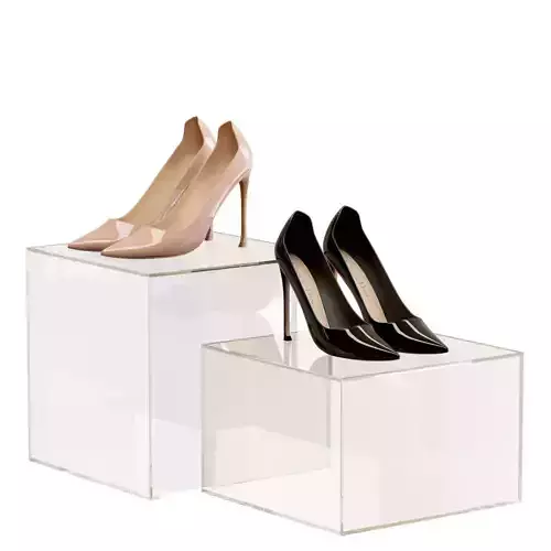 Shoes 01 - High Heel Shoes - Dior D-Moi Pump  3D model
