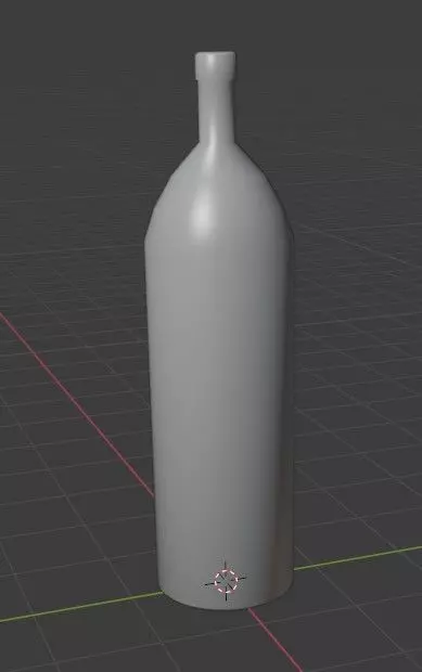 Bottle Free 3D model_0