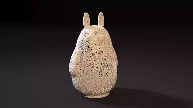 Totoro 2 ceramic rabbit