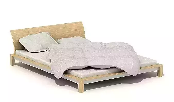 Modern Wooden Bed