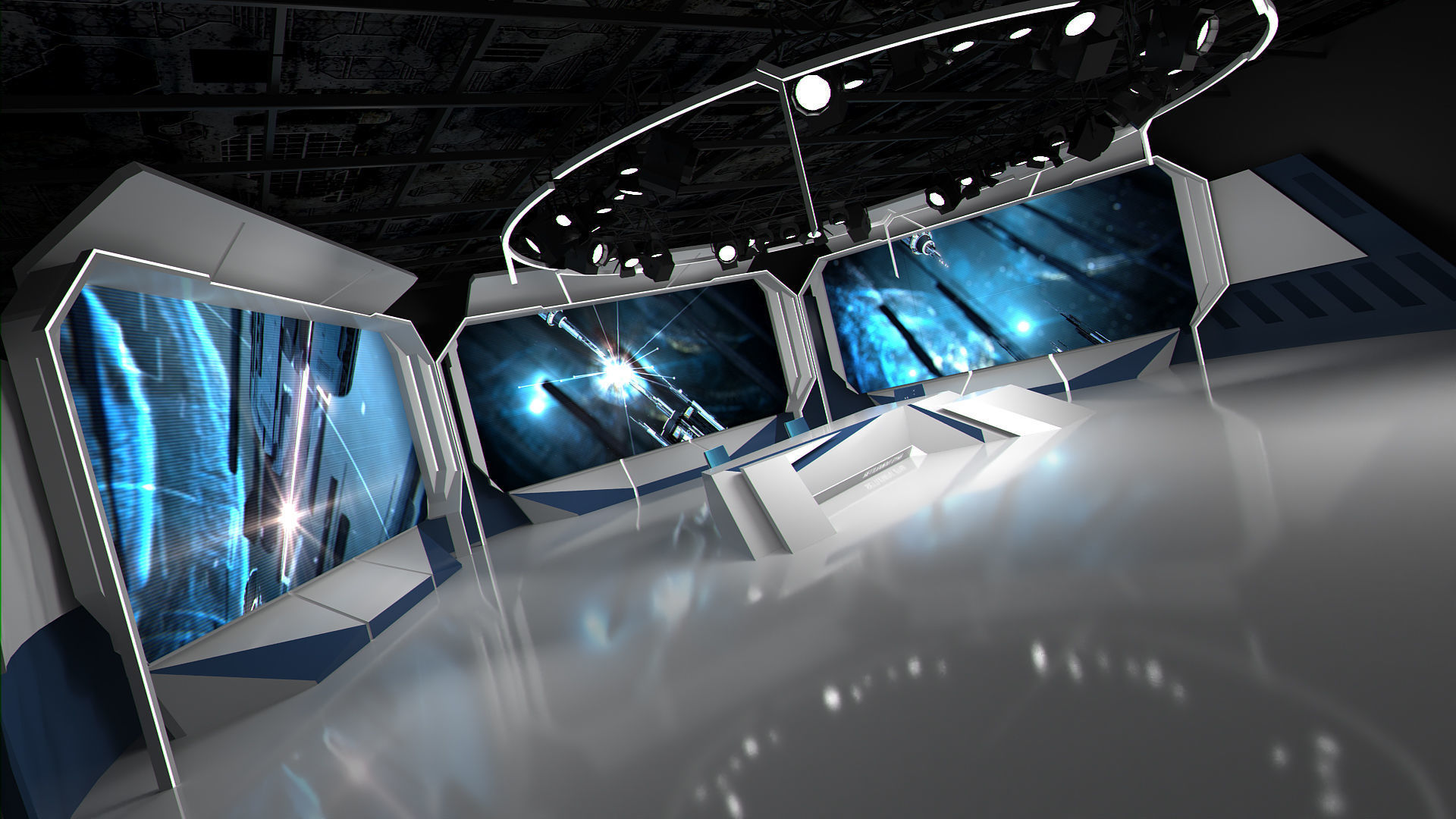 Virtual Studio 25 PBR Low-poly 3D model_5