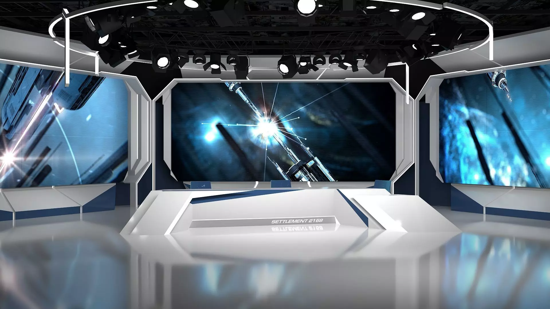 Virtual Studio 25 PBR Low-poly 3D model_0