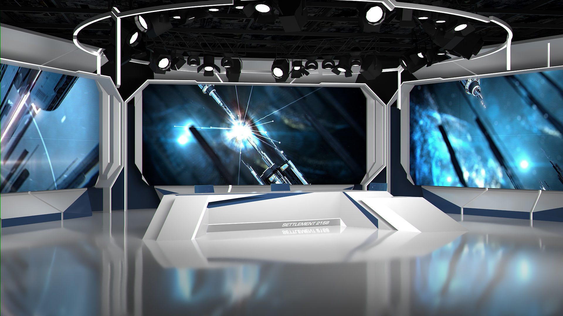 Virtual Studio 25 PBR Low-poly 3D model_2