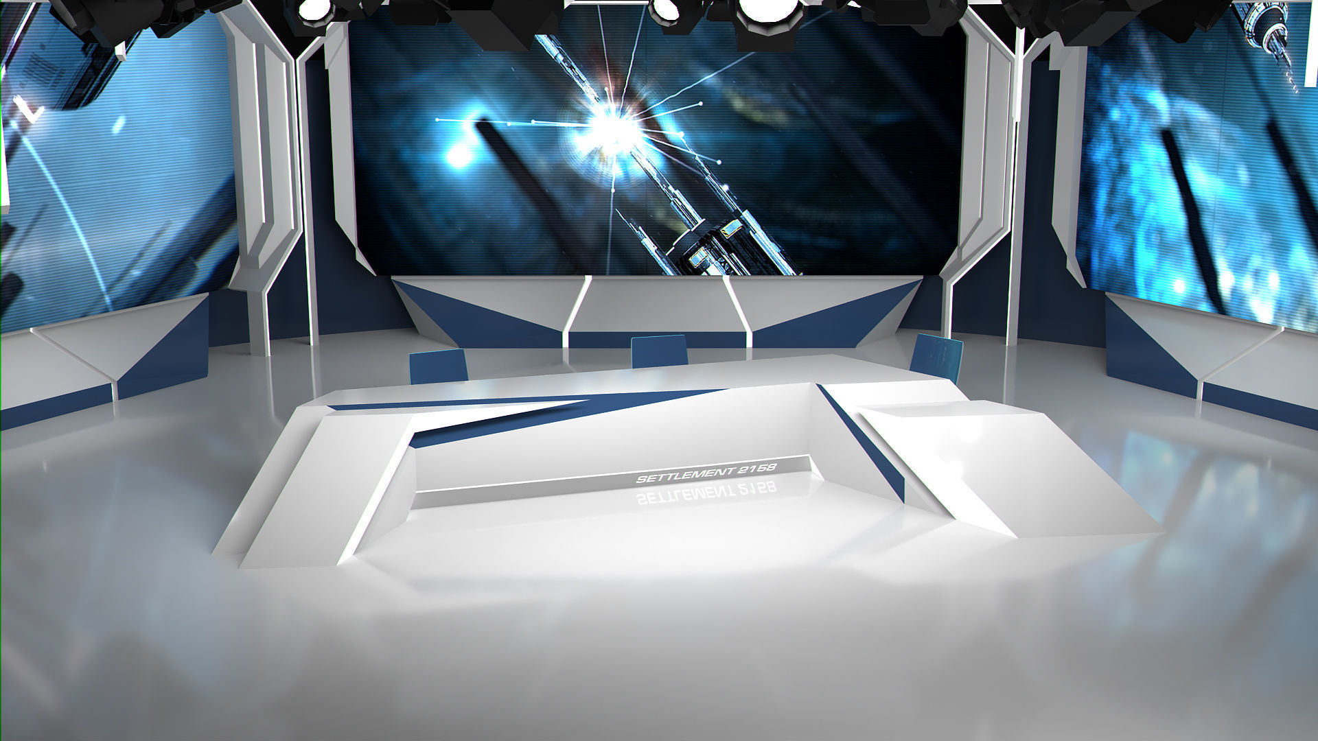 Virtual Studio 25 PBR Low-poly 3D model_4