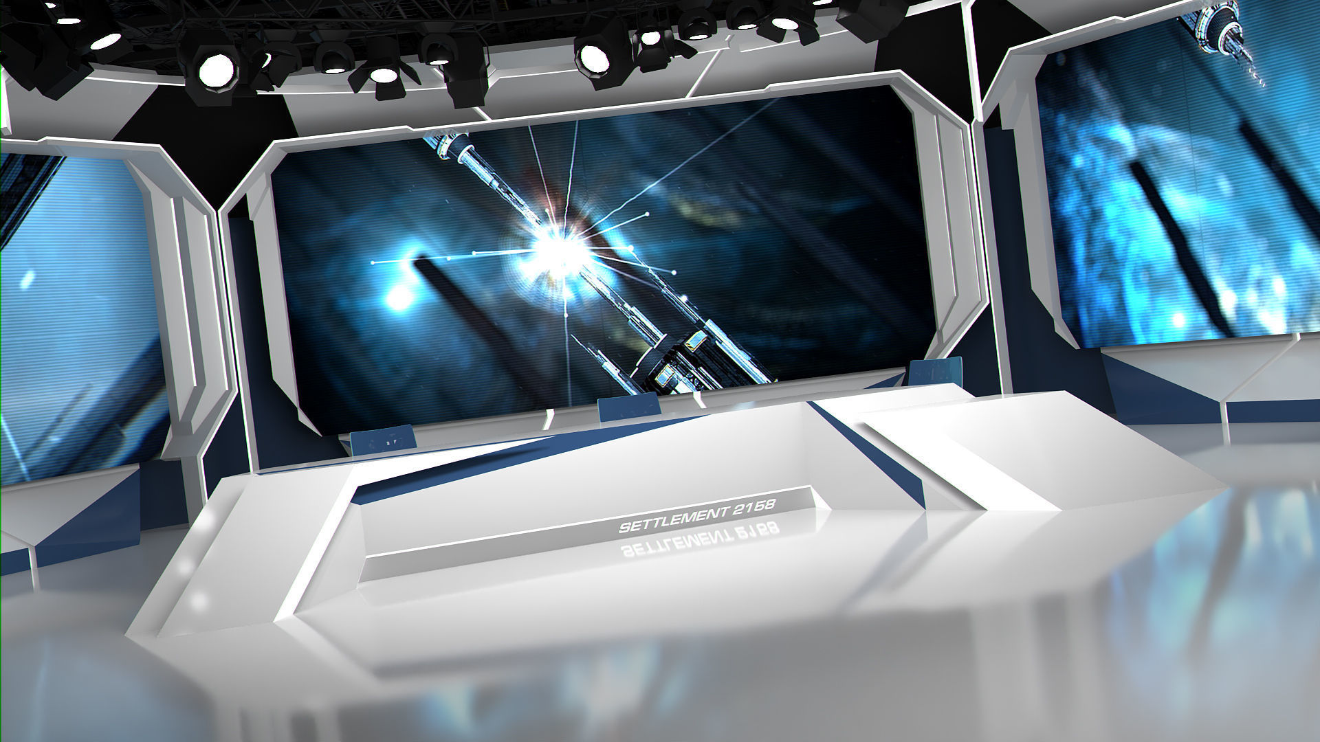 Virtual Studio 25 PBR Low-poly 3D model_6