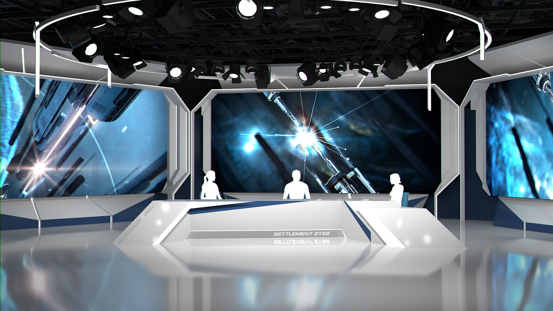 Virtual Studio 25 PBR Low-poly 3D model_16