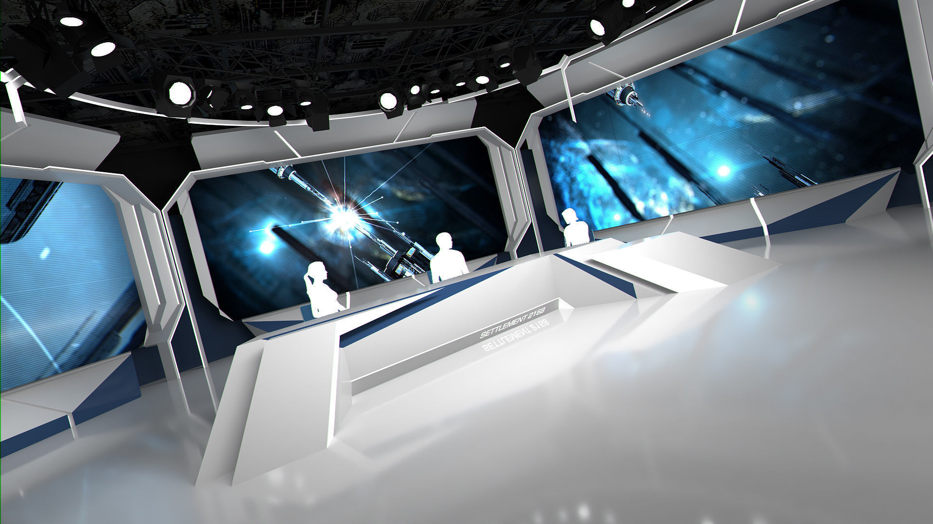 Virtual Studio 25 PBR Low-poly 3D model_26