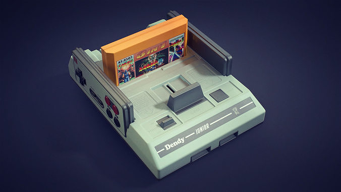 Dendy Junior Low-poly 3D model