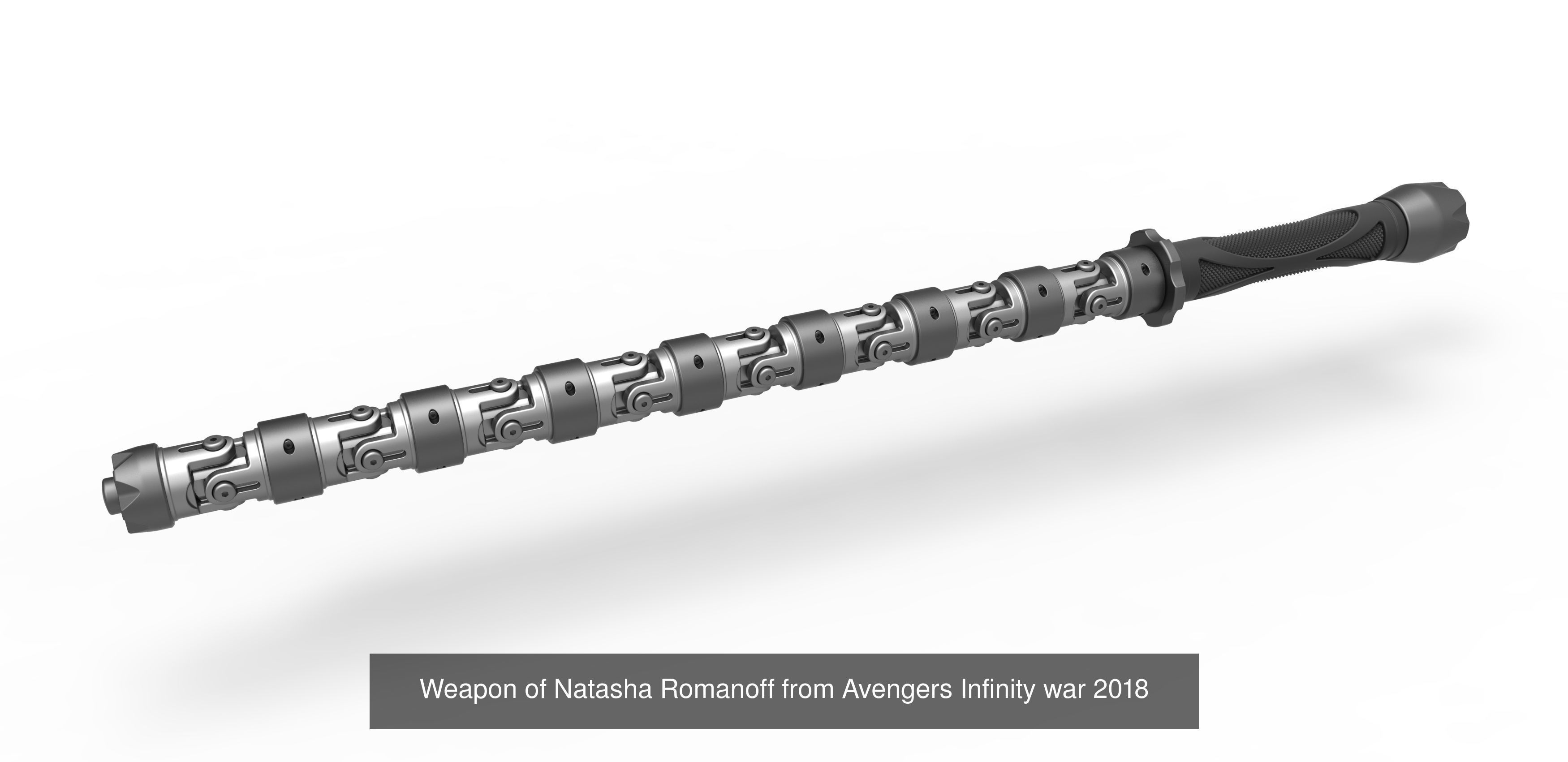 Weapons of Natasha Romanoff 3D Model Collection_1
