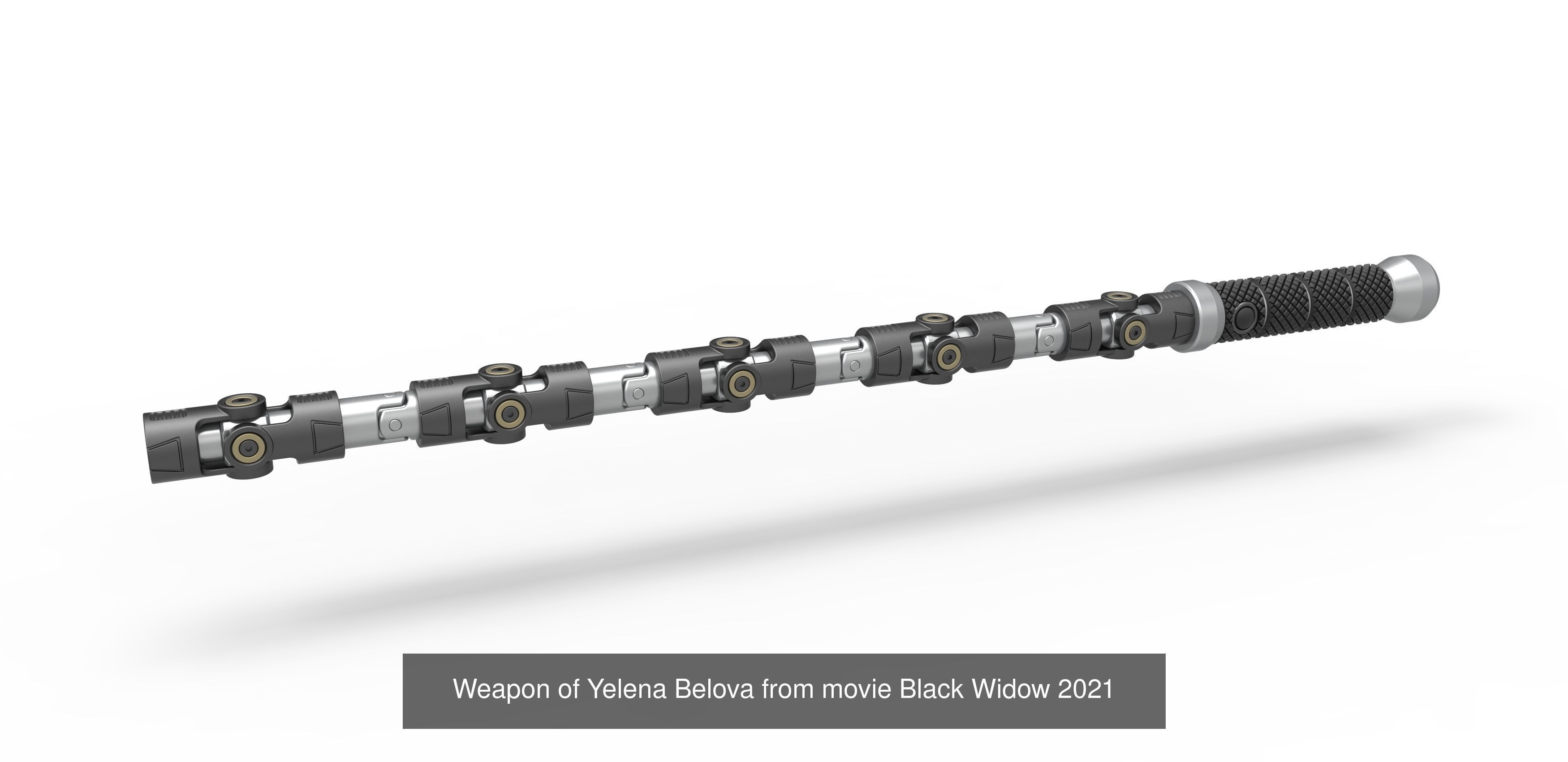 Weapons of Yelena Belova 3D Model Collection_1