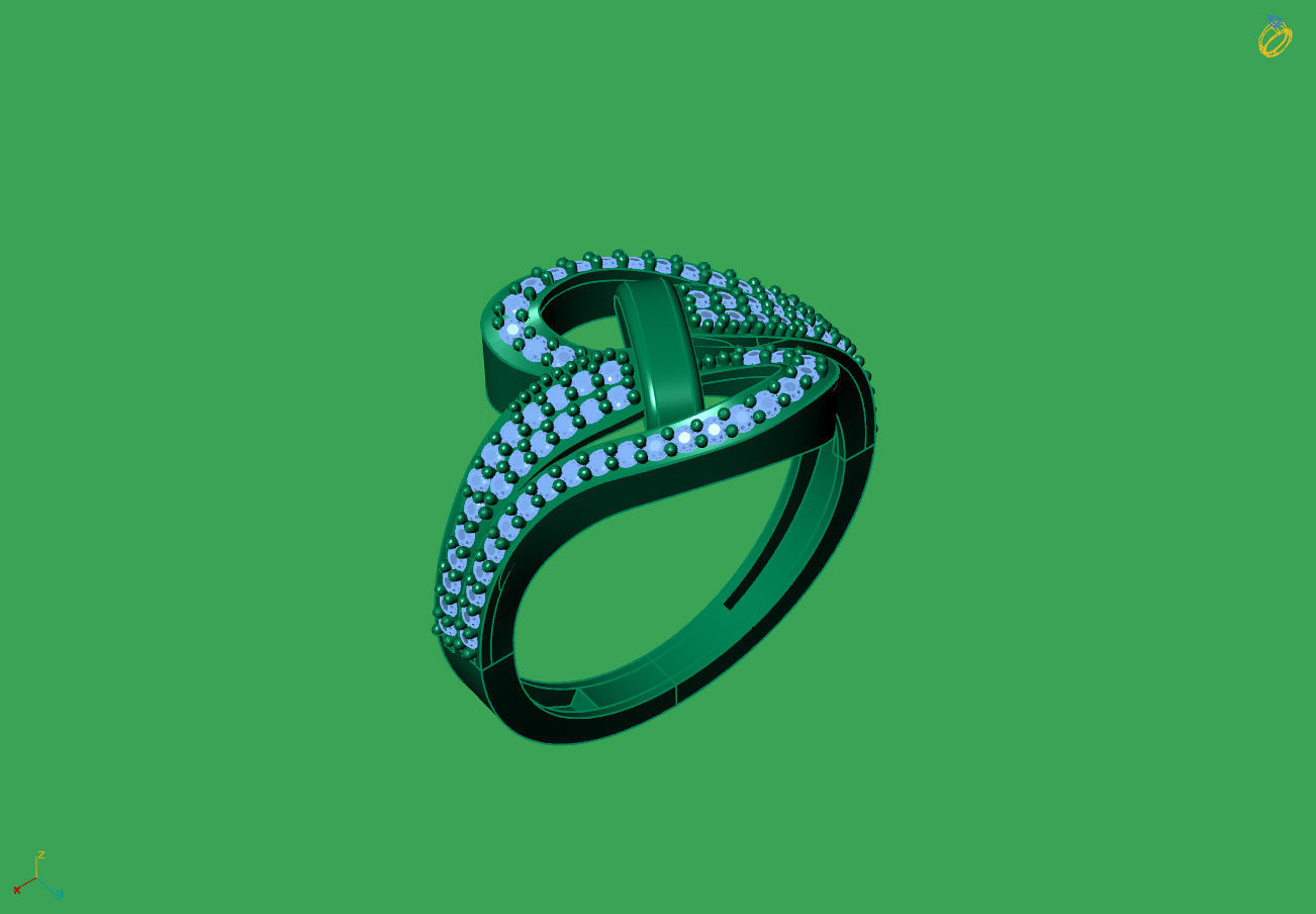 Ring Stone 8 3D print model_1