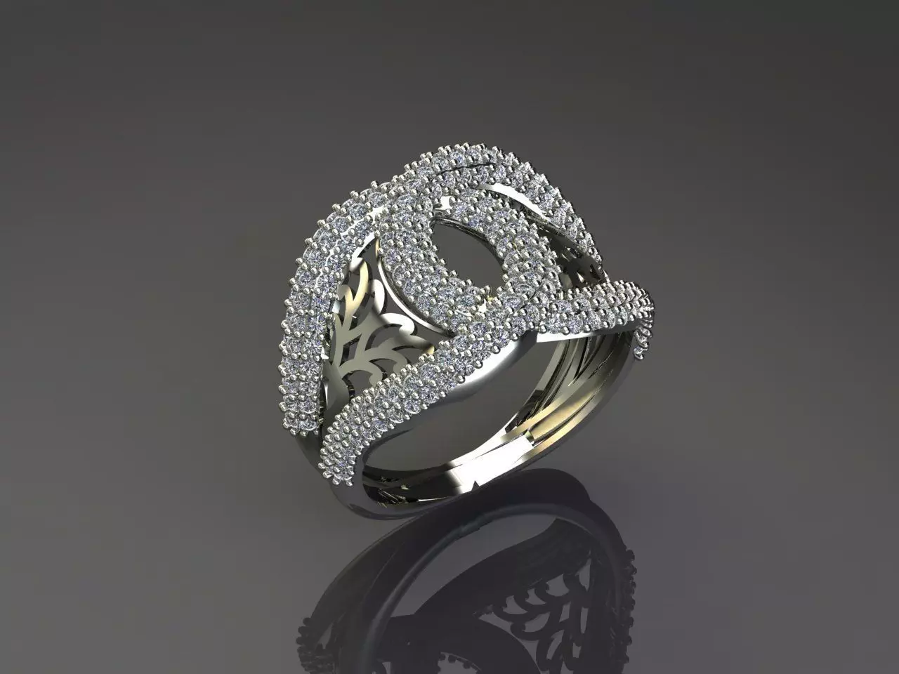 Ring Stone 35 3D print model_0