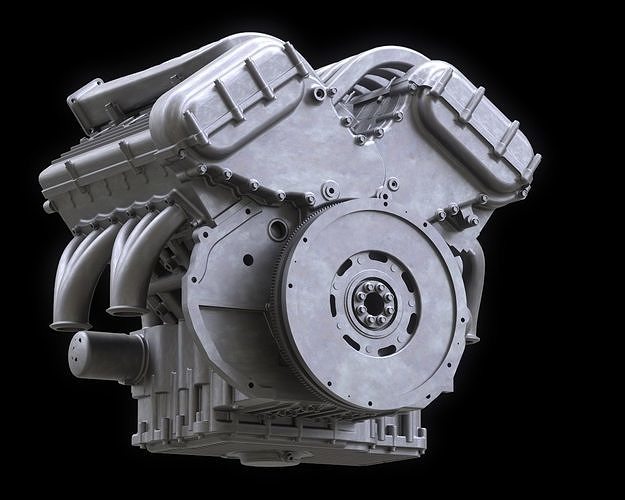 High quality 3d Volkswagen Engine  3D model
