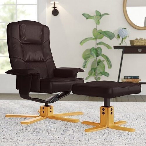 Wattrelos Swivel Recliner Chair 3D model