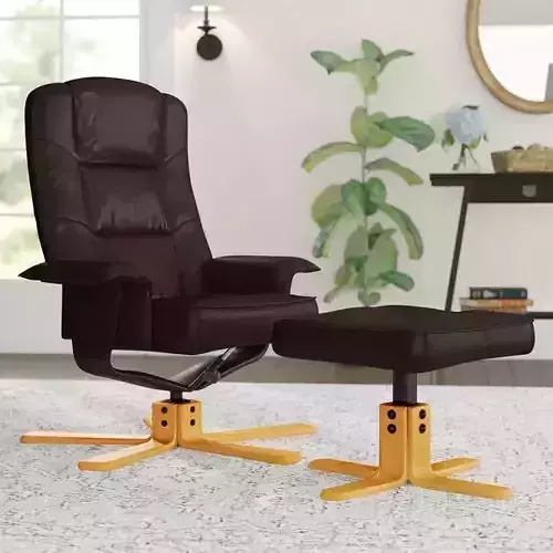 Wattrelos Swivel Recliner Chair 3D model