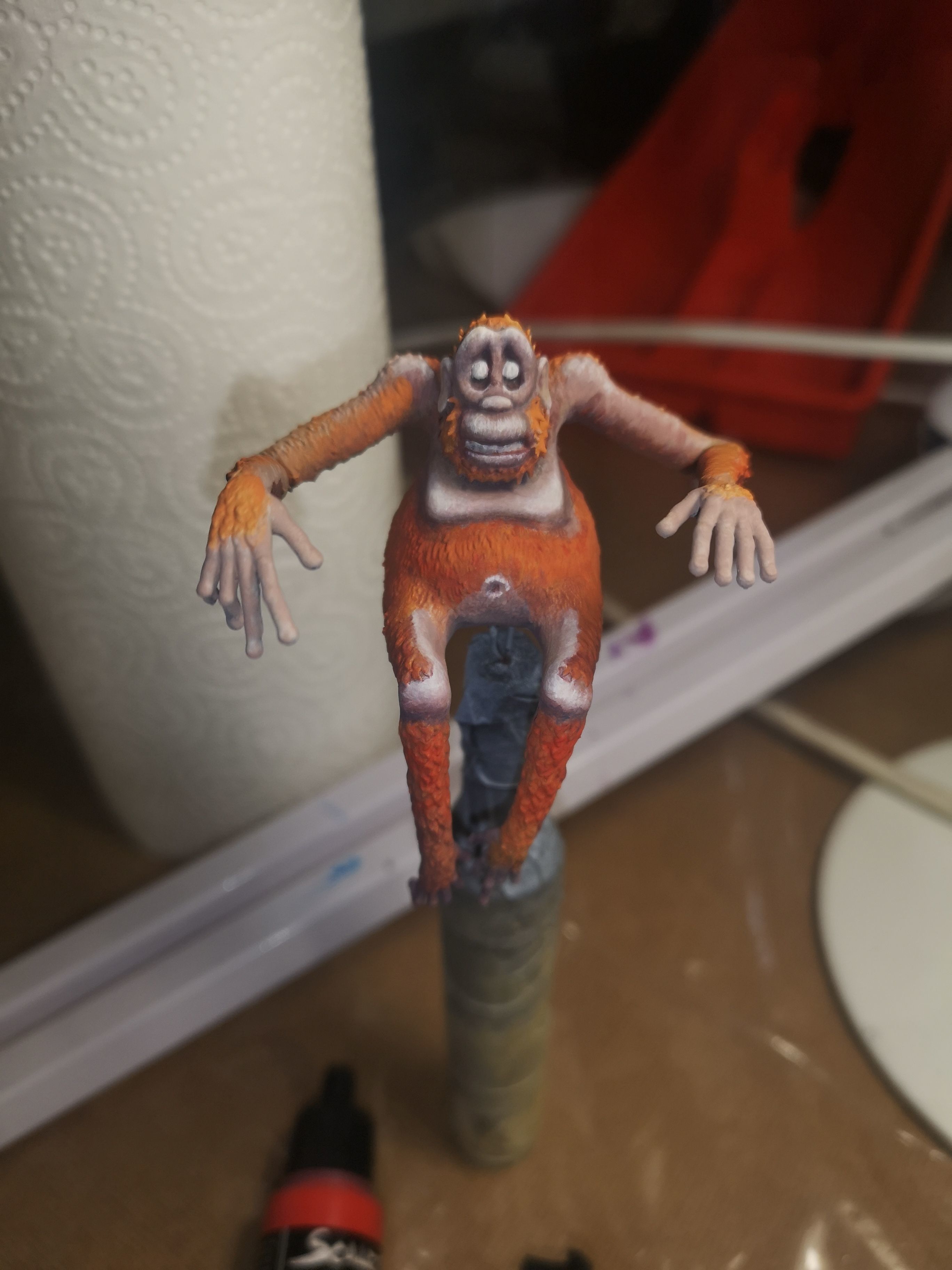 The Librarian of Terry Pratchetts Unseen University 3D print model_11