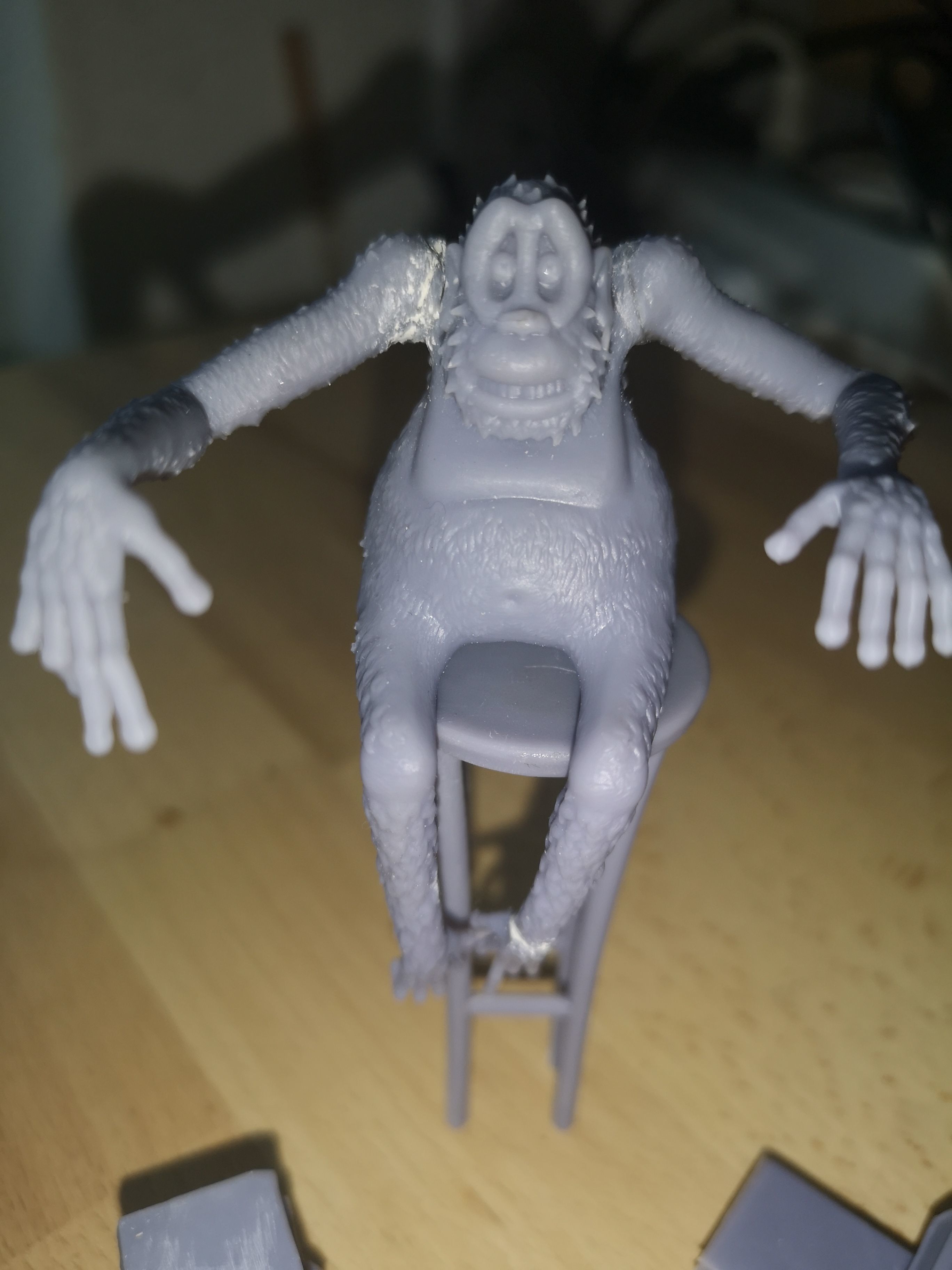 The Librarian of Terry Pratchetts Unseen University 3D print model_6