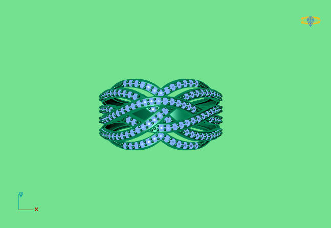 Ring Stone 2 3D print model_2