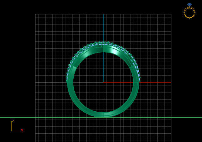 Ring Stone 2 3D print model_3