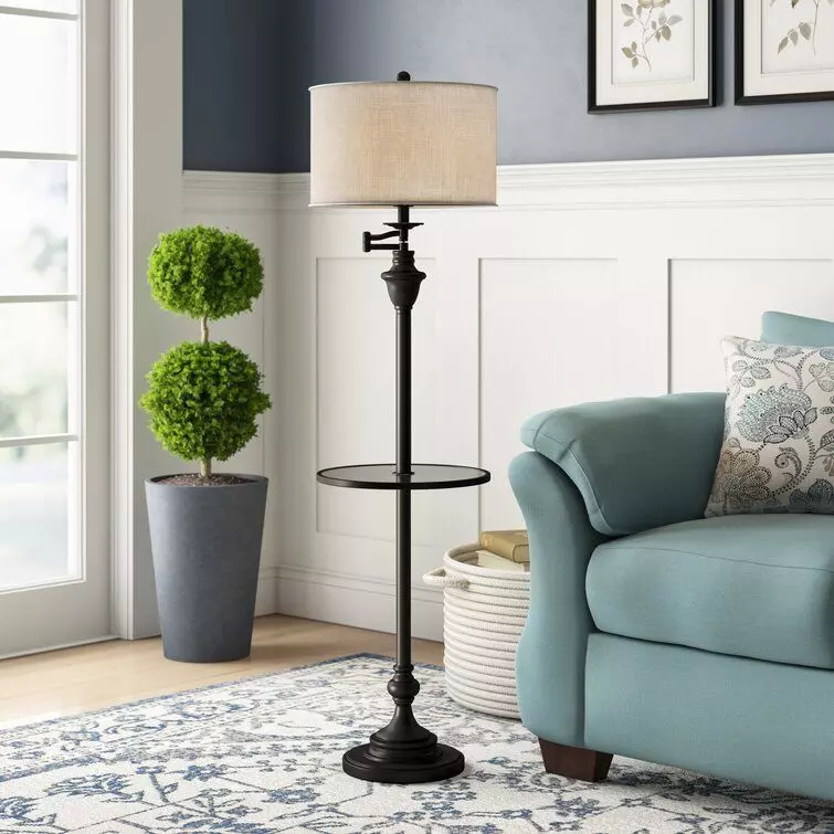Waldenburg Tray Table Floor Light Lamp - 3 Colour 3D model